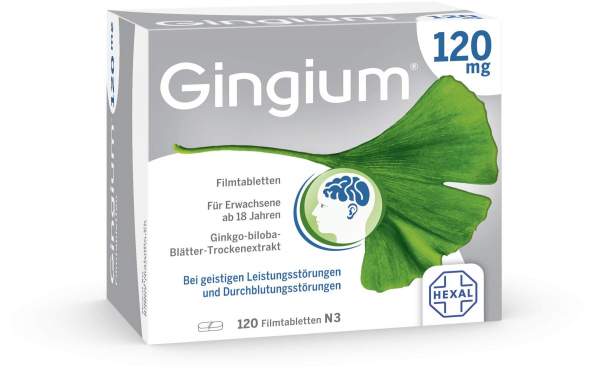 Gingium 120 mg 120 Filmtabletten