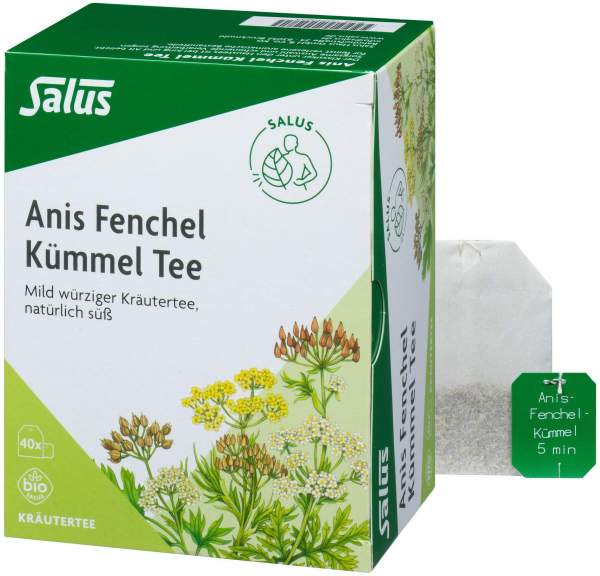 Salus Anis Fenchel Kümmeltee 40 Filterbeutel