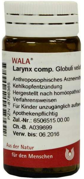 Wala Larynx Comp. 20 G Globuli