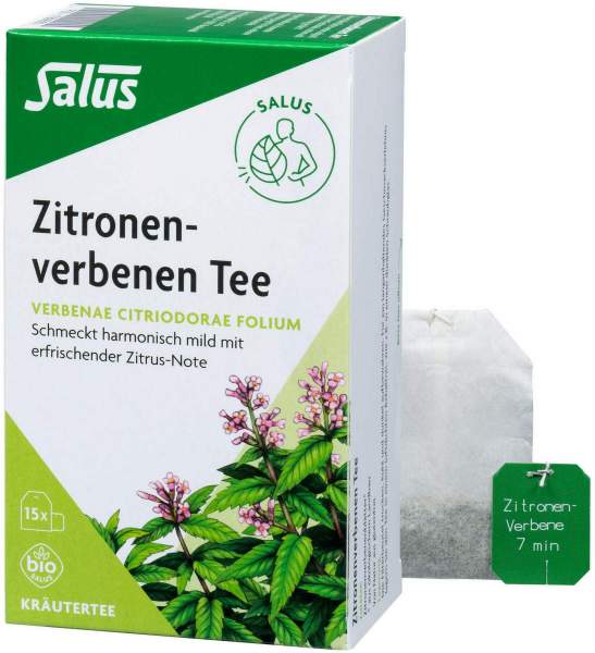 Zitronenverbene Tee Bio Salus 15 Filterbeutel