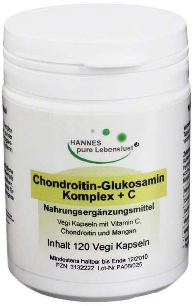 Chondroitin Glucosamin + C Komplex Vegi 120 Kapseln