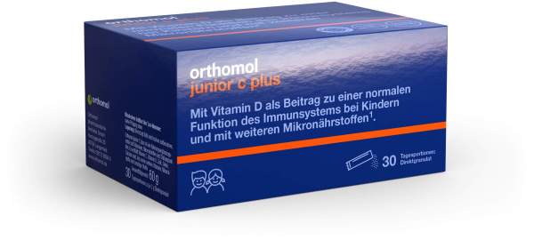 Orthomol Junior C Plus Granulat Himbeer-Limette 30 Stück