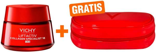 Vichy Liftactiv Collagen Specialist 16 50 ml Creme + gratis Kosmetiktasche 1 Stück