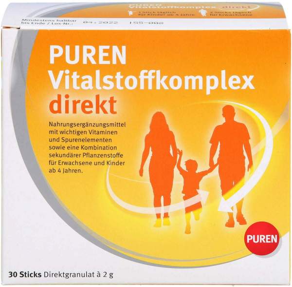 Puren Vitalstoffkomplex Direkt Granulat 30 Beutel