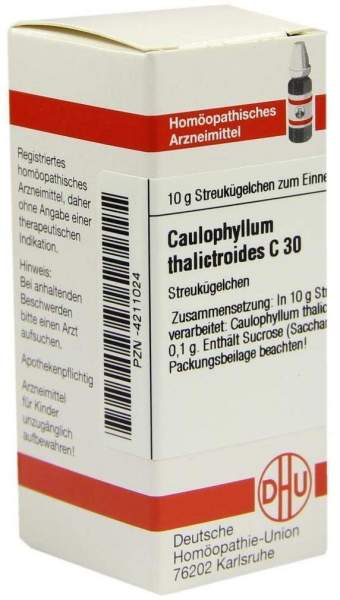 DHU Caulophyllum thalictroides C30 Globuli