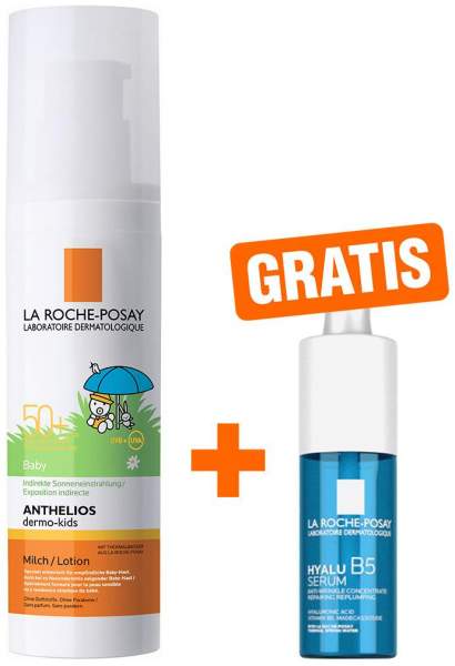 La Roche Posay Anthelios Babymilch LSF 50 + 50ml + gratis Hyalu B5 Serum 10 ml