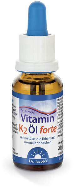 Vitamin K2 Öl Forte 200 µg 20 ml