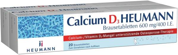 Calcium D3 Heumann 40 Brausetabletten
