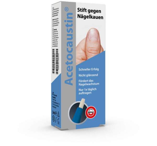 Acetocaustin Stift gegen Nägelkauen 3 ml