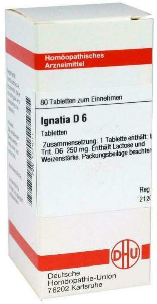 Dhu Ignatia D6 80 Tabletten