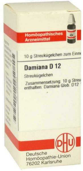 Dhu Damiana D12 10 G Globuli