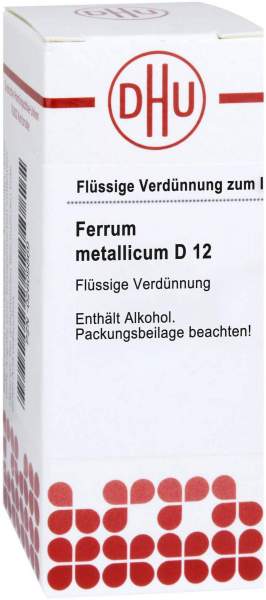 Ferrum Metallicum D 12 Dilution