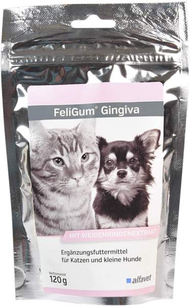 FeliGum Gingiva 60 Kaudrops für Katzen und kleine Hunde