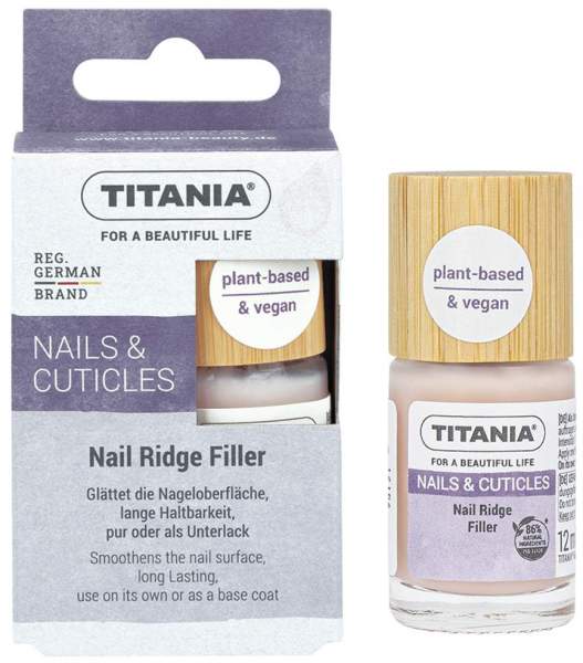 Nagel Ridge Filler Titania Nagellack Rosé 12 ml