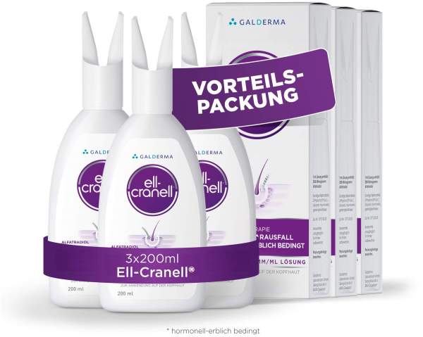 Ell - Cranell Lösung 3 x 200 ml