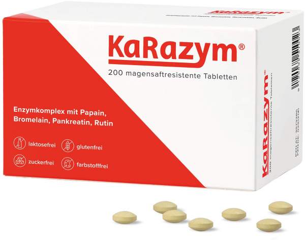 Karazym 200 Magensaftresistente Tabletten