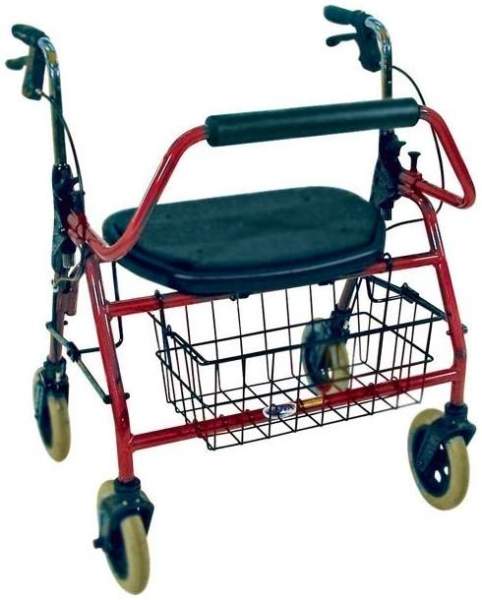 XXL Rollator breite Sitzfläche