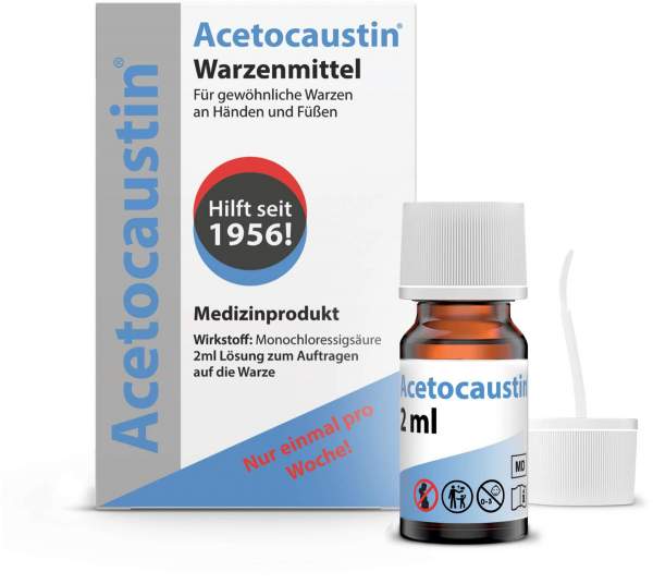 Acetocaustin Lösung Warzenmittel 2 ml