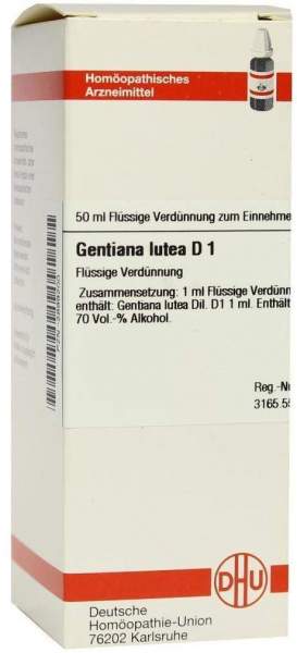 Gentiana Lutea D1 50 ml Dilution