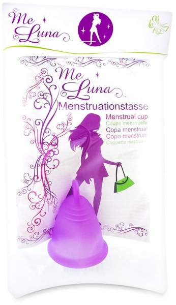 Menstruationstasse Me Luna Classic Gr.S Violett 1 Stück