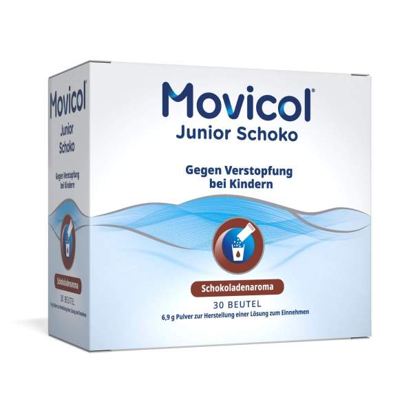 Movicol Junior Schoko 30 Stück Plv.Z.Her.E.Lsg.Z.Einnehmen