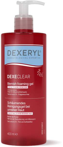 Dexeryl Dexeclear schäumendes Reinigungsgel 400 ml