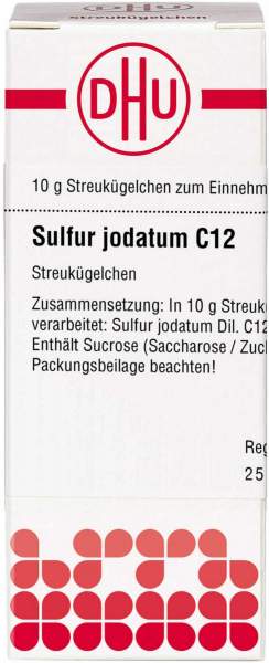 Sulfur Jodatum C 12 Globuli 10 g