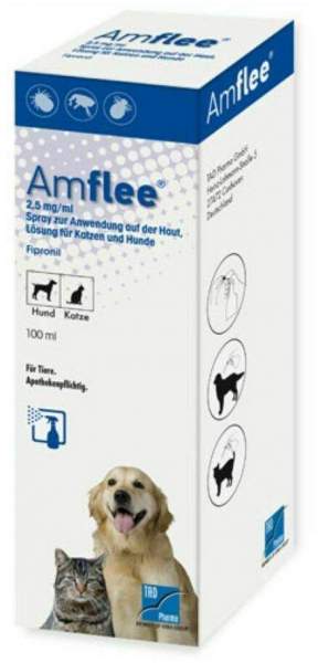 Amflee 2,5 mg Je ml Spray Für Katzen und Hunde 100 ml