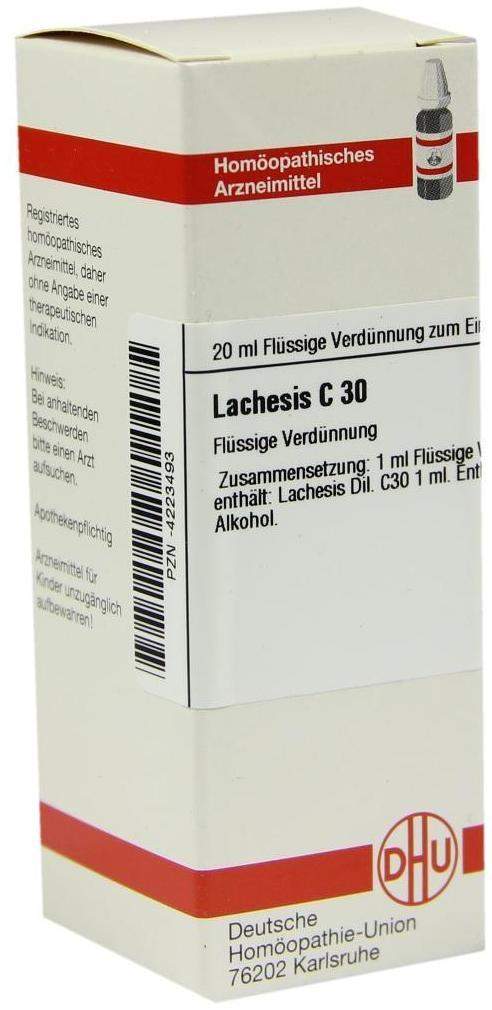 Lachesis C30 Dilution 20 Ml Dilution Kaufen Volksversand Versandapotheke 