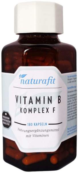Naturafit Vitamin B Komplex F Kapseln 180 Stück