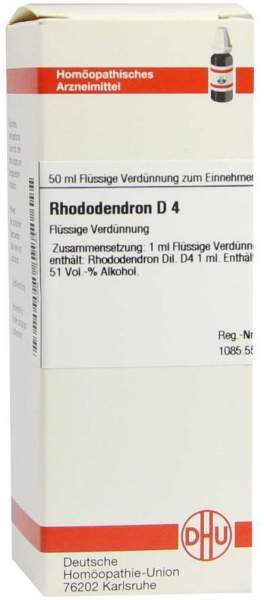 Dhu Rhododendron D4 50 ml Dilution