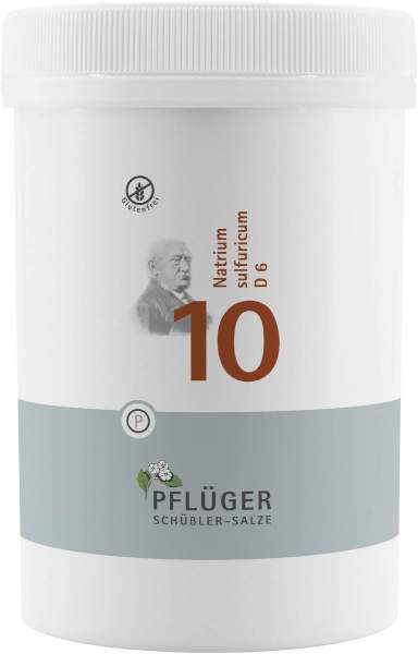 Biochemie Pflüger 10 Natrium Sulfuricum D6 4000 Tabletten