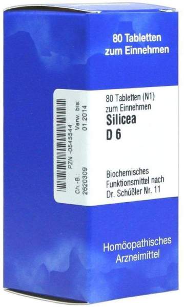 Biochemie 11 Silicea D 6 80 Tabletten