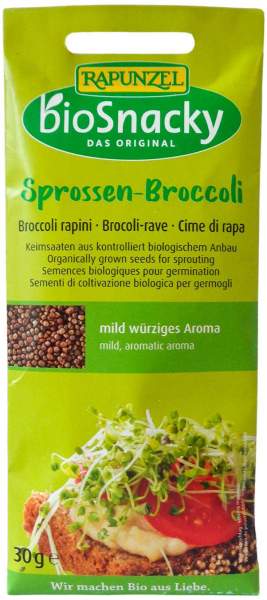 Biosnacky Sprossen-Broccoli 30 g