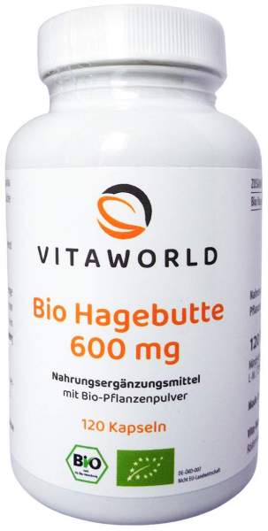 Hagebutte 600 mg Bio Kapseln