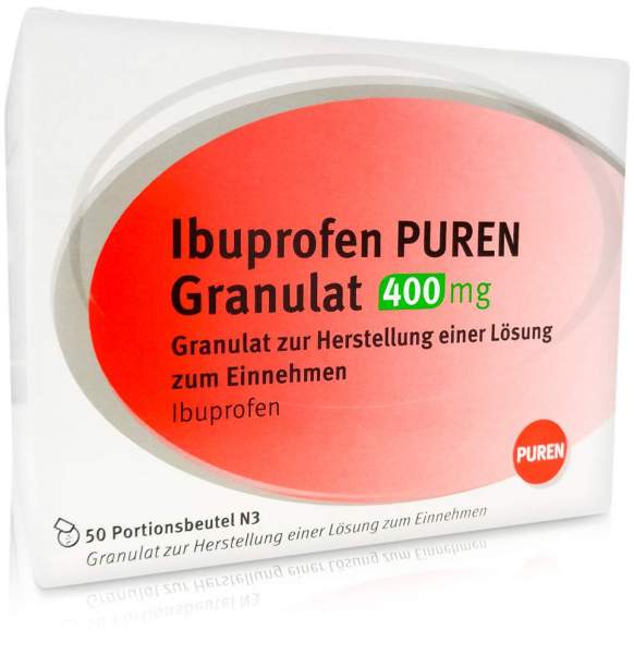 Ibuprofen Puren Granulat 400 mg 50 Beutel