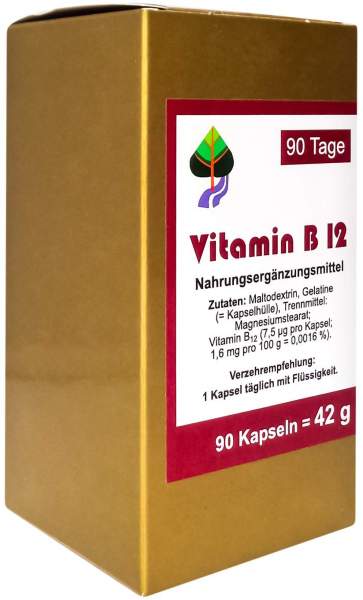 Vitamin B12 90 Tage Kapseln