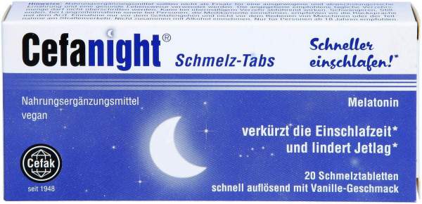 Cefanight Schmelz-Tabs 20 Stück