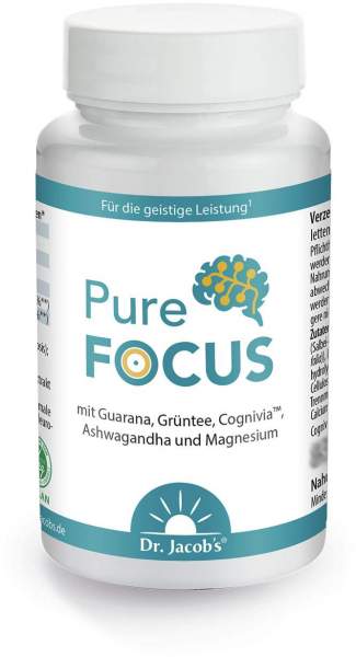 Pure Focus 100 Tabletten Dr.Jacobs