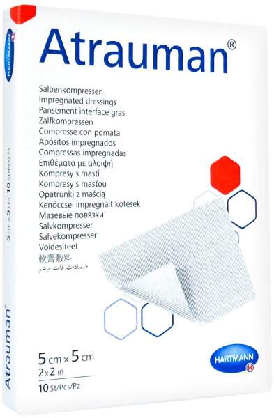 Atrauman 5 X 5 cm Steril Kompressen 10 Kompressen