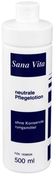 Sana Vita Neutrale Pflegelotion 500 ml Lotion