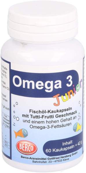 Omega 3 Junior Berca 60 Kaukapseln