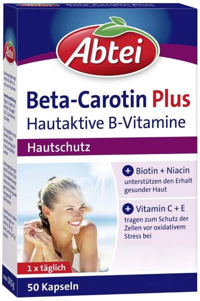 Abtei Beta - Carotin Plus 50 Kapseln