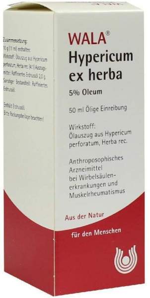 Wala Hypericum Ex Herba 5% Oleum 50 ml
