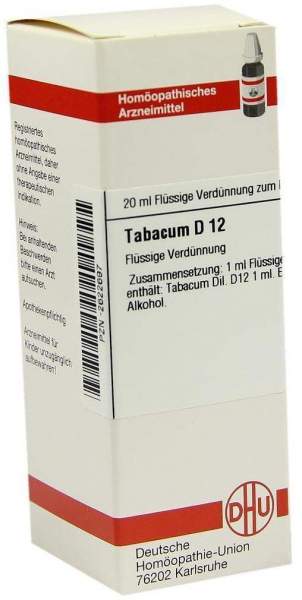 DHU Tabacum D12 20 ml Dilution