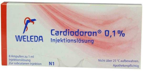 Weleda Cardiodoron 0,1% 8 X 1 ml