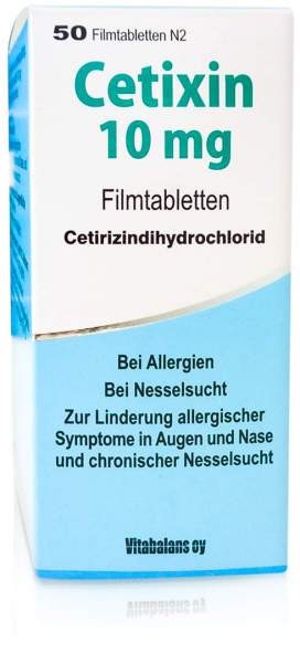 Cetixin 10 mg 50 Filmtabletten