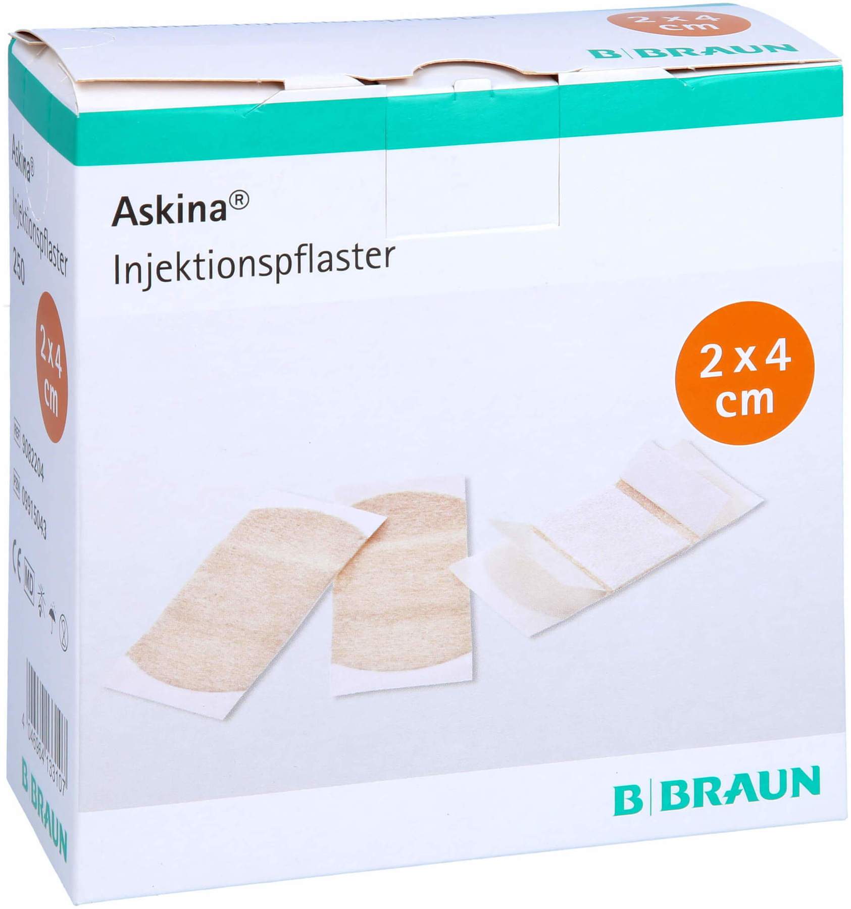 Askina Injektionspflaster 2 X 4 cm 250 Stück kaufen | Volksversand ...