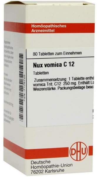 Nux Vomica C 12 Tabletten