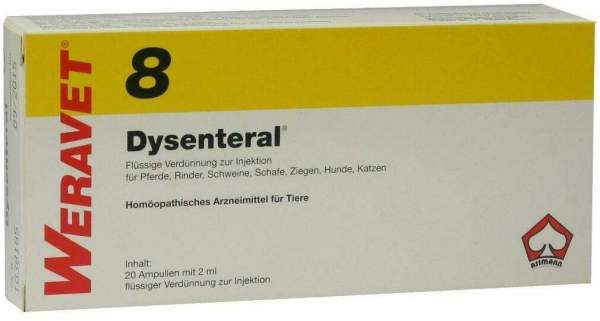Dysenteral 8 vet. 20 X 2 ml Ampullen